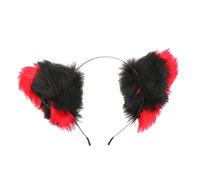 Didiseaon Cat Ears Headband Plush Cat Ear Hairband for Boys and Girls Festival Party Headwear