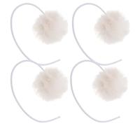 Didiseaon Cat Tree Tower Replacement Balls Set of 4 with Bell for Indoor Physical Activity and Cat Playtime