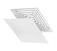 Didiseaon Ceiling Air Conditioner Deflector Efficient Airflow Redirecting Baffle for Central Ac Easy Installation Versatile Design Air Outlet Cover for Home and Office Use