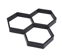 Didiseaon Cement Floor Tile Mold for DIY Paving Reusable Path Maker for Garden Walkways Terraces Roads and Artistic Stepping Stones