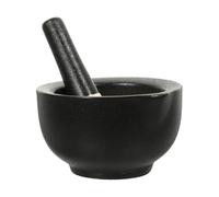 Didiseaon Ceramic Mini Grinding Bowl and Pestle for Garlic Spices and Medicine Crushing Kitchen Tablet Crusher with Ergonomic Pestle for Household Food Preparation