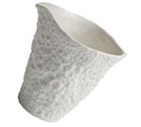 Didiseaon Ceramic Sauce Boat 200ml Gravy Container with Unique Stone Pattern Design, Practical and Versatile White Ceramic Sauce Cup for Hotels and Restaurants