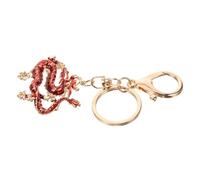 Didiseaon Chinese Dragon Keychain Alloy Pendant Bag Hanging Decor Unique Creative Design Compact Family Friends Co Workers