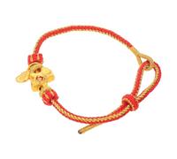 Didiseaon Chinese New Year The Horse Red Adjustable Bracelet Zodiac Animal Horse Red String Rope Bracelet for Women Blessing Feng Shui Lucky Protection Charm Wristband Celebration