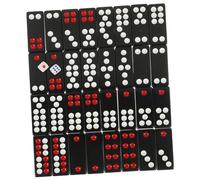 Didiseaon Chinese Paigow Game Traditional Domino Tiles for Material for Parties and Gatherings Easy to Use Chinese Entertainment