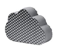 Didiseaon Cleaning Brush for Kitchen and Bathroom Cloud Shaped Glass Squeegee Supple Absorbent Scrubber for Mirror and Countertop Cleaning