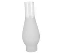 Didiseaon Clear Glass Oil Lamp Chimney Replacement Retro Kerosene Lamp Shade for Vintage Style Lighting Windproof Dome Fits Oil Pipe Simple Design