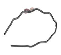 Didiseaon Color-block Headbands for Women 2pcs, Cute Double Ball Hairbands with Teeth Non-slip, Fashion Hair Accessories for Girls and Women Daily Wear