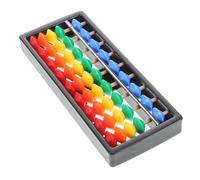 Didiseaon Colorful Level Plastic Abacus with Beads Per Row for Student Mental Arithmetic Vibrant DIY Math Learning Tool for Classroom and Home Use Enhances Calculation Skills for Beginners