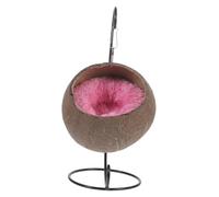 Didiseaon Comfortable Hanging Swing Pet Nest with Soft Pad for Small Pets Guinea Pigs Hamsters Golden Hamsters Warm Cozy Cotton Hammock Enriches Living Space and Provides Fun Random Color