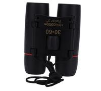 Didiseaon Compact Binoculars 30x60 Folding Mini Pocket Binocular with 30 Times Magnification and Easy to Focus Lightweight Black Plastic for Bird Watching and Outdoor Activities