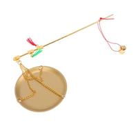 Didiseaon Copper Chinese Medicine Scale Vintage Style Portable Small Scale for Weighing Gold and Tea with Accurate Measurement
