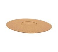 Didiseaon Cork Turntable Mat Vinyl Record Slipmat for Phonograph Players Static Lightweight Disc Protective Pad with Shock Absorbing Groove Natural Material for Record Player Accessories