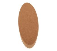 Didiseaon Cork Yoga Block Oval Shape for Balance and Support High-density Fitness Aid for Dance Stretching Pilates Heel Squats Calf Raises Wrist Stability Gym Equipment for All Skill Levels