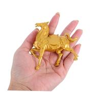 Didiseaon Creative Alloy Horse Statue with Prosperity Symbol Figurine for Home Decor Living Study Business Spaces Intricate Craftsmanship and Stable Base Chinese Zodiac Inspired