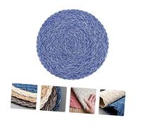 Didiseaon Creative Cat Scratch Board Pad Ramie Material Breathable Round Pet Scratcher Mat Interactive Fun for Indoor Cats Random Color Random Color