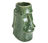 Didiseaon Creative Ceramic Tiki Mugs for Hawaiian Party Cocktails Exotic Drinkware Cups for Hot Cold Beverages for Home Bar Beach Cocktail Parties