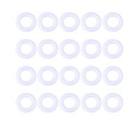 Didiseaon Curtain Noise Rings Plastic Folding for 800pcs Rods, Low Hanging Accessories, Contemporary Style Window Drapes for Home Decor