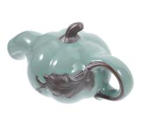 Didiseaon Decorative Ceramic Floating Teapot with Vintage Style and Delicate Workmanship Tabletop Fountain Practical and Not Easy to Fade, for Indoor Table Decoration