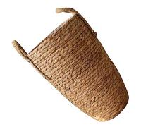 Didiseaon Decorative Woven Flower Pot Handmade Nordic Style Storage Basket for Dried Flowers for Room Versatile Plant Holder Natural Weaving