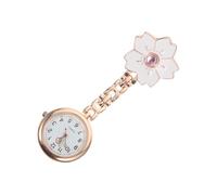 Didiseaon Delicate Nurse Pocket Watch White Medical Timing Chest Watch with Dial and Design for Doctors Healthcare Professionals