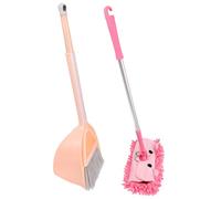 Didiseaon Detachable Mini Broom and Dustpan Set for S Cleaning with Fine Brush Head Safe Material Creative Pretend Play Gift for Little Helpers