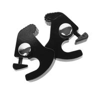 Didiseaon Detachable Quick-Release Motorcycle Luggage Rack Latch Clips Sturdy Rotary Bar Buckles for Cruiser and Custom Bikes Mounting Hardware for Secure Cargo