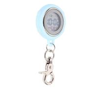 Didiseaon Digital Clip-on Stopwatch Pocket Watch with Lanyard and Blue Key Buckle Nurse Hanging Watch for Students and Exams Vintage Style for Healthcare Professionals