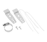 Didiseaon Dishwasher Mounting Hardware Kit Brackets for Easy Installation Clips for Various Models Durable Construction Optimize Kitchen Space with Instructions