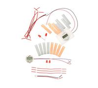 Didiseaon DIY Fruit Battery Science Kit for Potato Clock Electronic Experiment Supplies with Zinc-copper Plates Educational Stem Circuit for Student Science Learning and Family Engagement