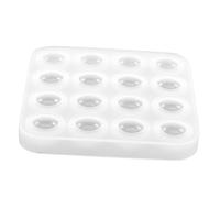 Didiseaon DIY Go Game Mold Silicone Mould for Crafting Go Game Pieces Flexible Easy to Clean Create Unique Pieces Safe Durable Materials