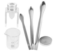 Didiseaon DIY Lipstick Repair Kit 8pcs Set with Silicone Mold and Graduated Measuring Cups for Lipstick Crafting and Lip Gloss Making for Beauty DIY at Home