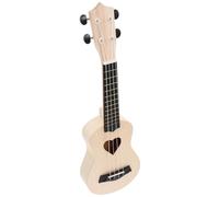 Didiseaon Diy Ukulele Painting Material Pack Hand Crafted Wood Instrument Kit for Teens Adults Blank Guitar Model Toy for Music Art Class