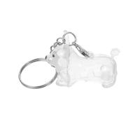 Didiseaon Dog Hair Collector Keychain with Plastic Corgi Shaped Keepsake Jar and Key Ring for Storing Pet Hair, Versatile Use as Backpack Pendant for Daily Use by Dog Lovers
