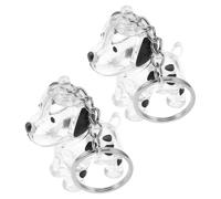 Didiseaon Dog Keepsake Memorial Box 2Pcs Puppy-Shaped Capsule for Storing Pet Hair and Whiskers Suitable for Dogs and Cats