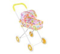Didiseaon Doll Stroller for Lightweight Portable Design Realistic Push Pram for Pretend Play Cute Accessory for Boys for Indoor Outdoor Fun
