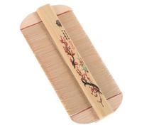 Didiseaon Double-sided Bamboo Dandruff Comb Ultra Fine Tooth Design for Gentle Scalp Care for Thick Hair Dogs Cats and Boy Girl Vintage Bamboo Pet Grooming Tool