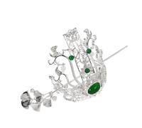 Didiseaon Dragon and Phoenix Hair Crown Chinese Traditional Bun Accessory Hair Accessories