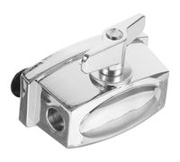Didiseaon Drum Kit Parts 2.71X2.08X1.69 In Drum Mount Bracket Floor Tom Leg Clamp Silver Plated Iron Adjustable Height Easy to Install Design
