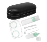 Didiseaon Dual-use Glasses Organizer Portable Hard-Shell Case with Protective Lining for Eyeglasses and Contact Lenses Stylish and Scratch-Resistant Storage for Travel