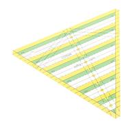 Didiseaon Durable Acrylic Quilting Ruler Patchwork DIY Template for Sewing and Cutting Professional Stitching Tool for Tailors and Embroidery Hobbyists Easy to Use Transparent Sewing Ruler