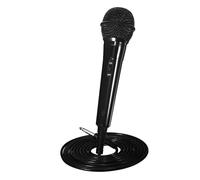 Didiseaon Dynamic Wired Microphone for Streaming and Recording with Wide Compatibility and High-fidelity Sound, Plastic Material, 6.5mm Jack, Omnidirectional Vocal Mic for Lectures and Live