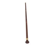 Didiseaon Ebony Blood Sandalwood Crutch Wooden for Women Walking for for The Elderly Hiking Stick Elderly Walking