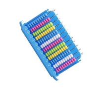Didiseaon Educational Rod Math Abacus for Plastic Counting Tool for Learning Computing and Memory Development Portable and Practical Abacus Suitable for Students and Adults