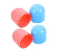 Didiseaon Eggshell Capsule Storage Boxes 2pcs Plastic Pill Shaped Containers for Vending and Gumball Machine Capsules, Creative Keepsake Boxes for Children to Preserve Memories, Graduation