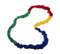 Didiseaon Elastic Exercise Band for Stretchy Rope with Colorful Design for Outdoor Group Activities Team Building and Dynamic Movement Coordination