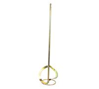 Didiseaon Electric Drill Paint Stirring Rod Mixer Attachment Double S Shaped Drywall Mud Mixer Stirrer for Cement Putty Mortar Mixing Replacement for Broken Worn Out