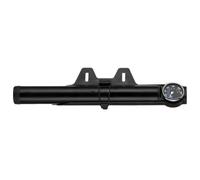 Didiseaon Electric Inflator Bike Inflator Aluminium Alloy Portable Black for Bicycle Tyres, Bike Air Pump with Dual Valve Compatibility, Lightweight Compact Pump