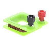 Didiseaon Electromagnetic Teaching Coil for Magnetic Induction Experiments with Copper and Plastic Material, Easy Operation Educational Aid for Students and Teachers in Science Classroom