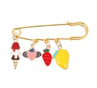 Didiseaon Elegant Alloy Brooch for Women Clothes Safety Pin Waist Adjustment Cartoon Style Not Easy to Corrode Or Fade, Accessory for Sweaters, Dresses, and Shawls on Casual Or Formal